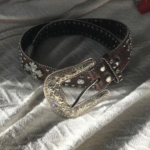 Western belt bling